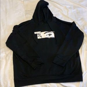 Shein Black Sweatshirt